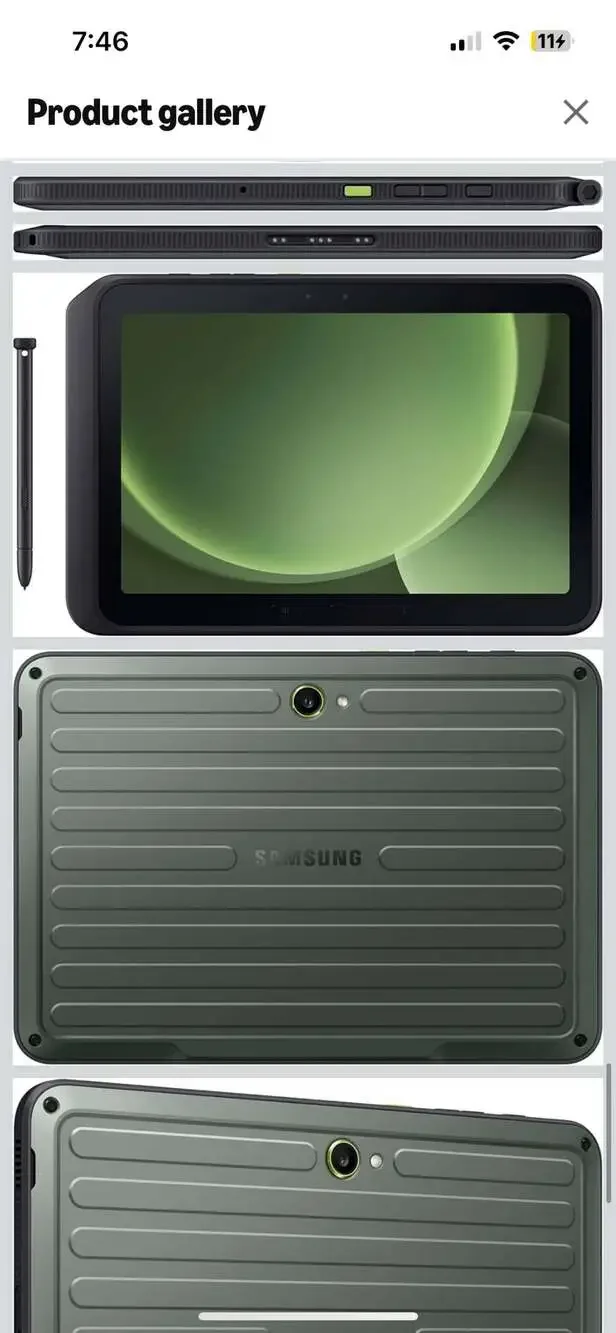 Samsung Galaxy Tab Active5 Pro 128GB Rugged Tablet (Model SM-X350)